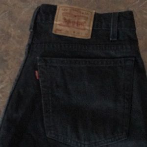 Levi’s vintage 560 black jeans